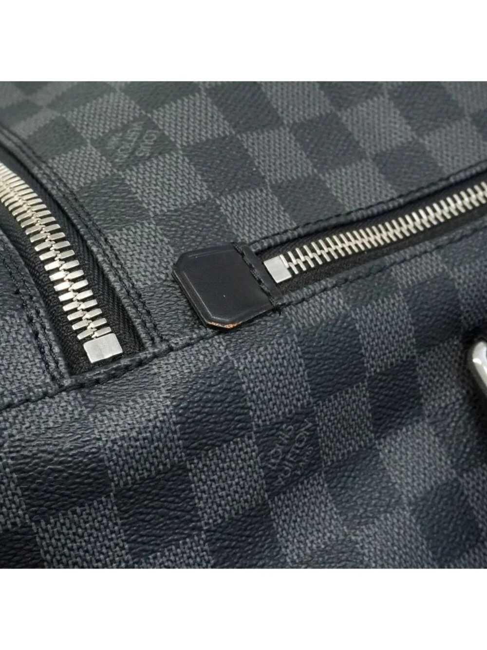 Louis Vuitton Boston Bag Damier Graphite Roadster 50 Black